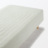 綿　サッカー織　ボックスシーツ・Ｄ