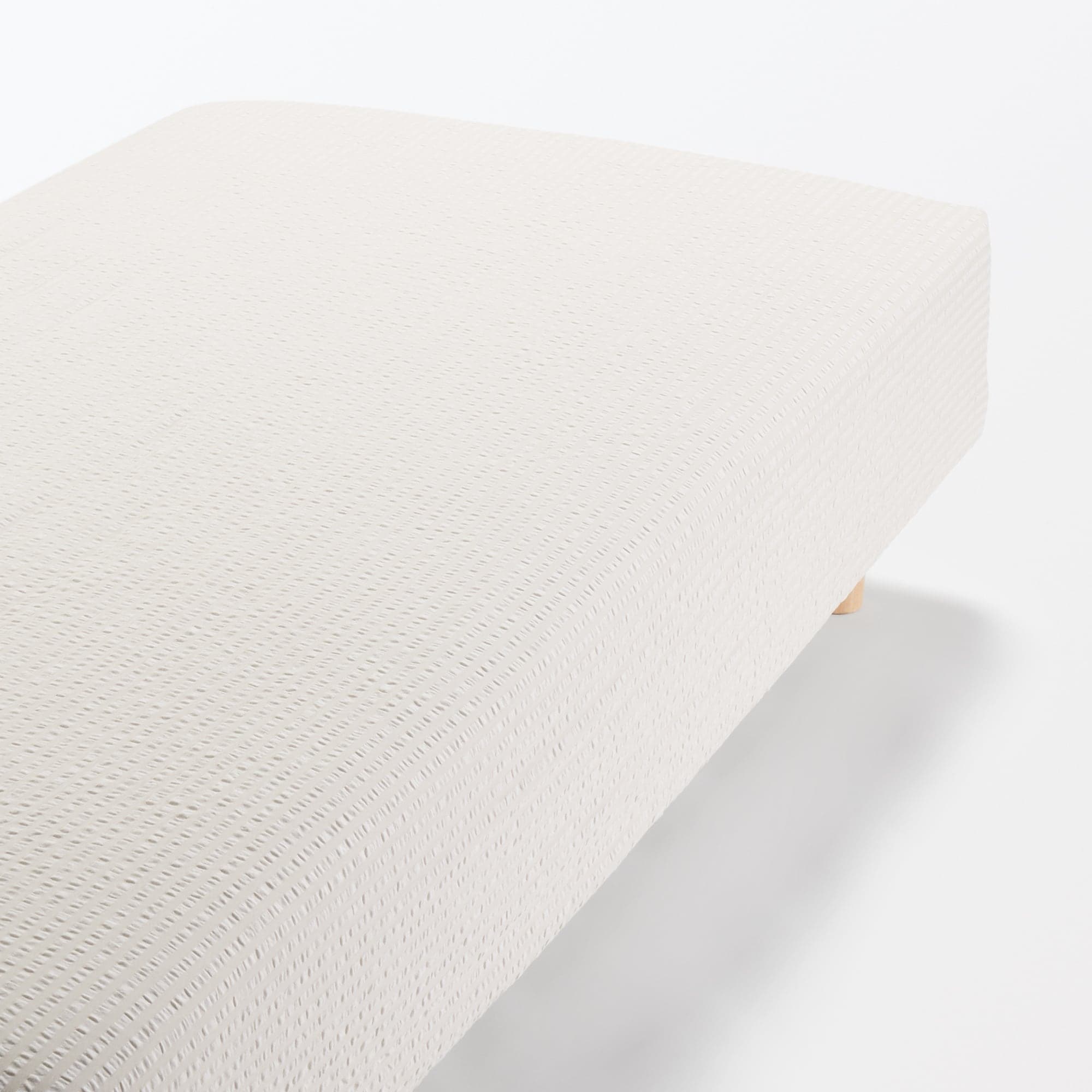 綿　サッカー織　ボックスシーツ・Ｑ