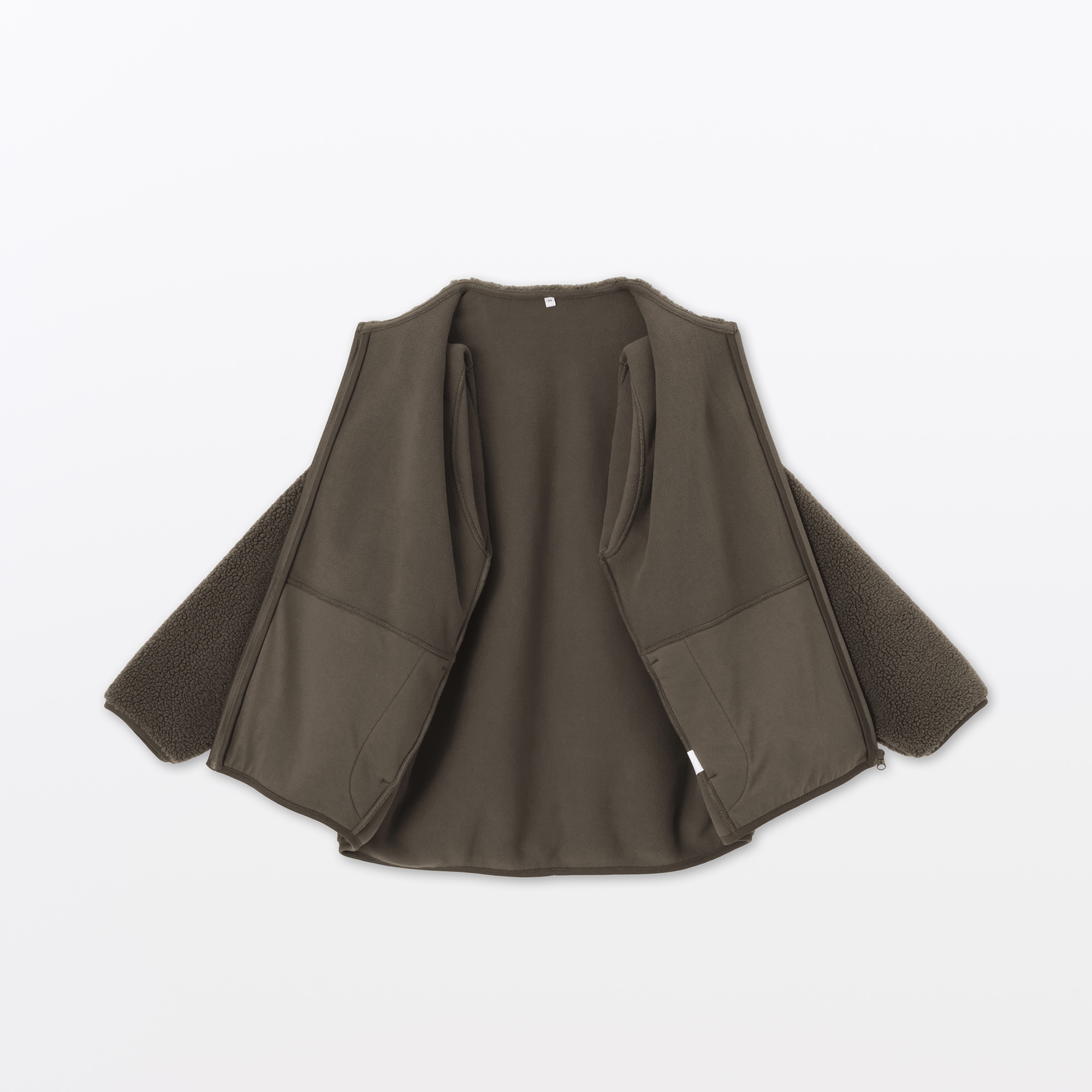 婦人　ボアフリースジャケット