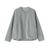 婦人　ボアフリースジャケット