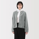 婦人　ボアフリースジャケット