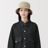 ＵＶカット透湿撥水　防水テープ使いバケットハット