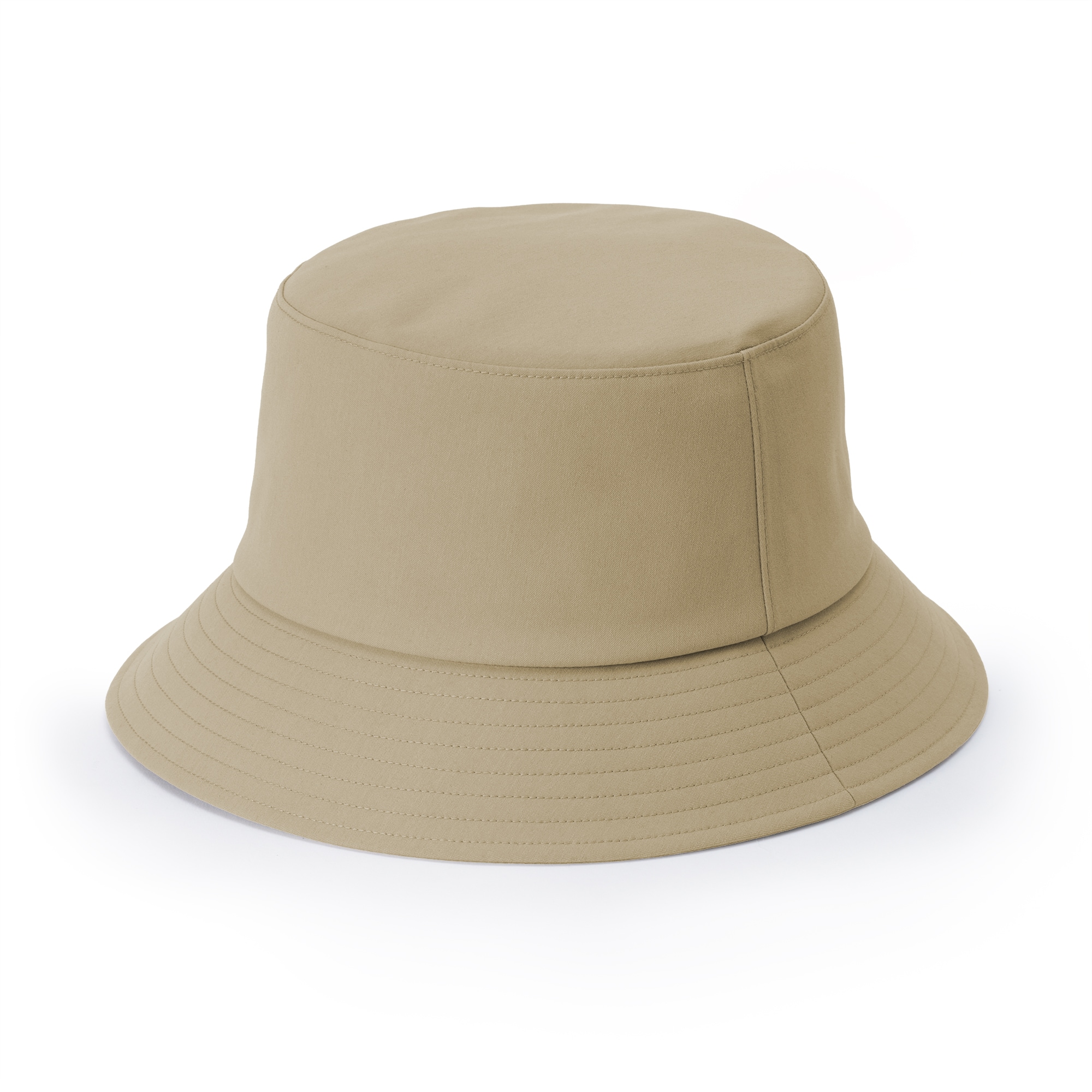 ＵＶカット透湿撥水　防水テープ使いバケットハット