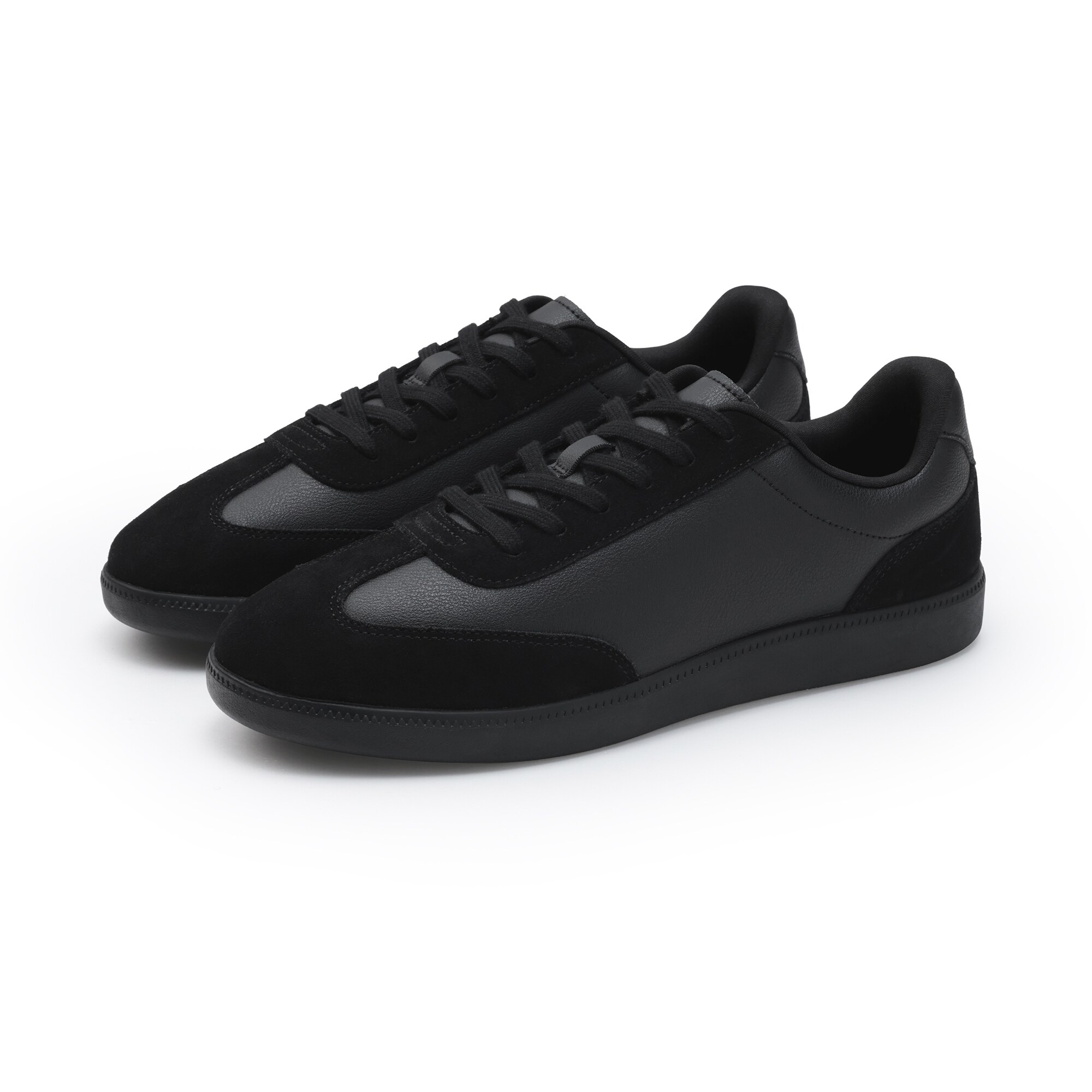 紳士　柔らかい中敷を使用した　コンビネーションスニーカー