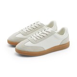 婦人　柔らかい中敷を使用した　コンビネーションスニーカー