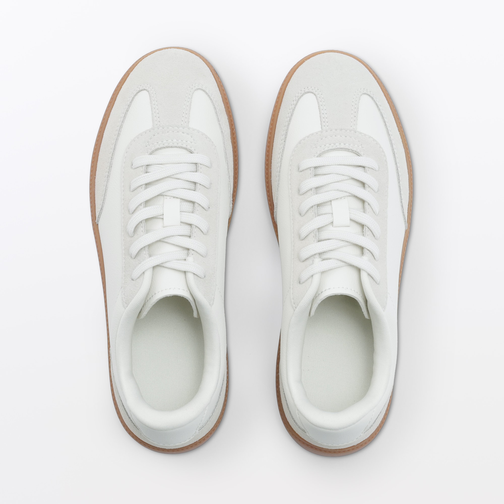 婦人　柔らかい中敷を使用した　コンビネーションスニーカー