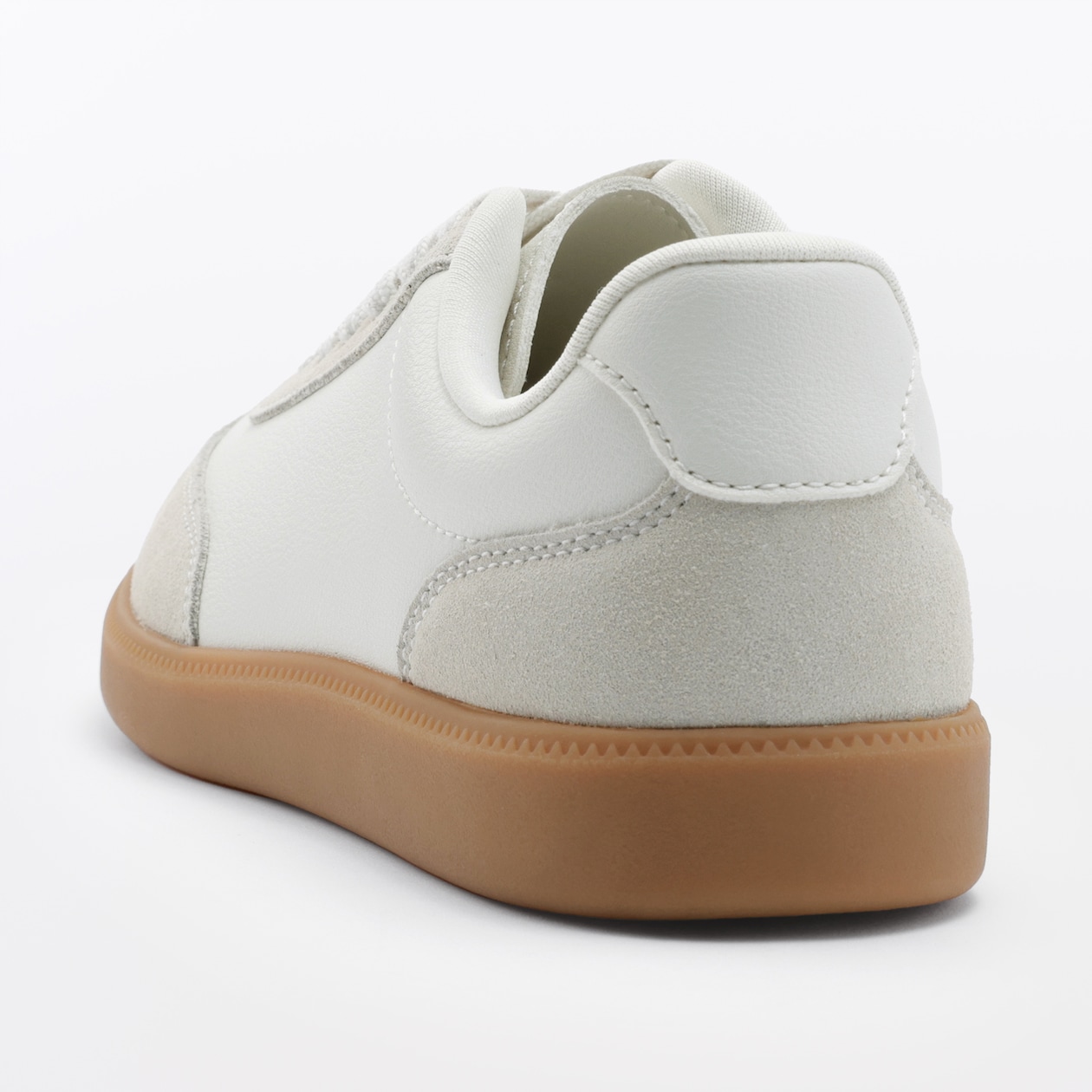 婦人　柔らかい中敷を使用した　コンビネーションスニーカー