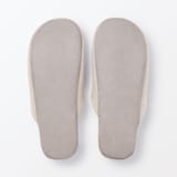 綿鹿の子　履き心地やわらか足なりスリッパ