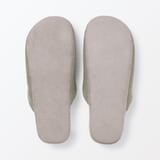 綿鹿の子　履き心地やわらか足なりスリッパ