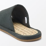 マライ草スリッパ・前あき