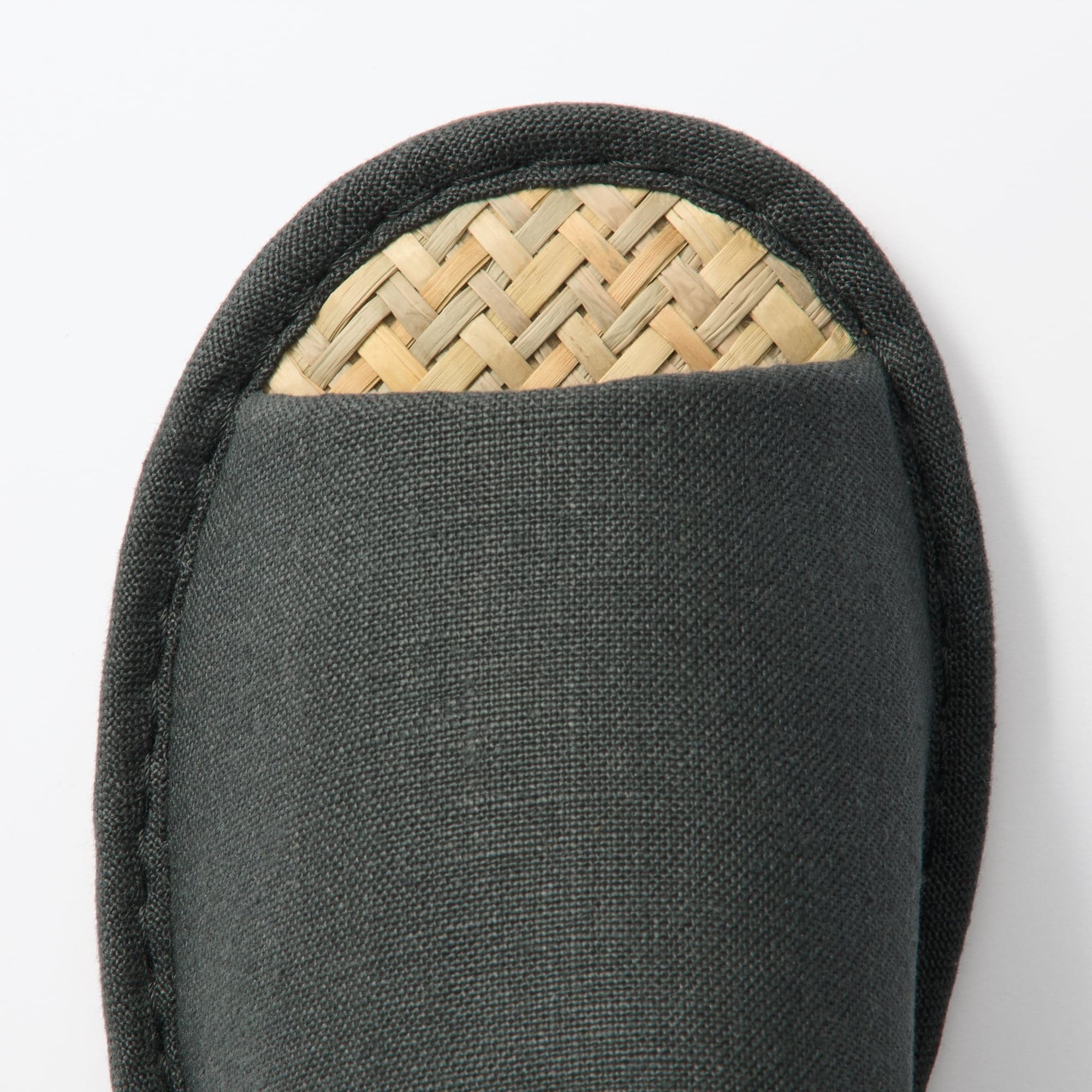 マライ草スリッパ・前あき