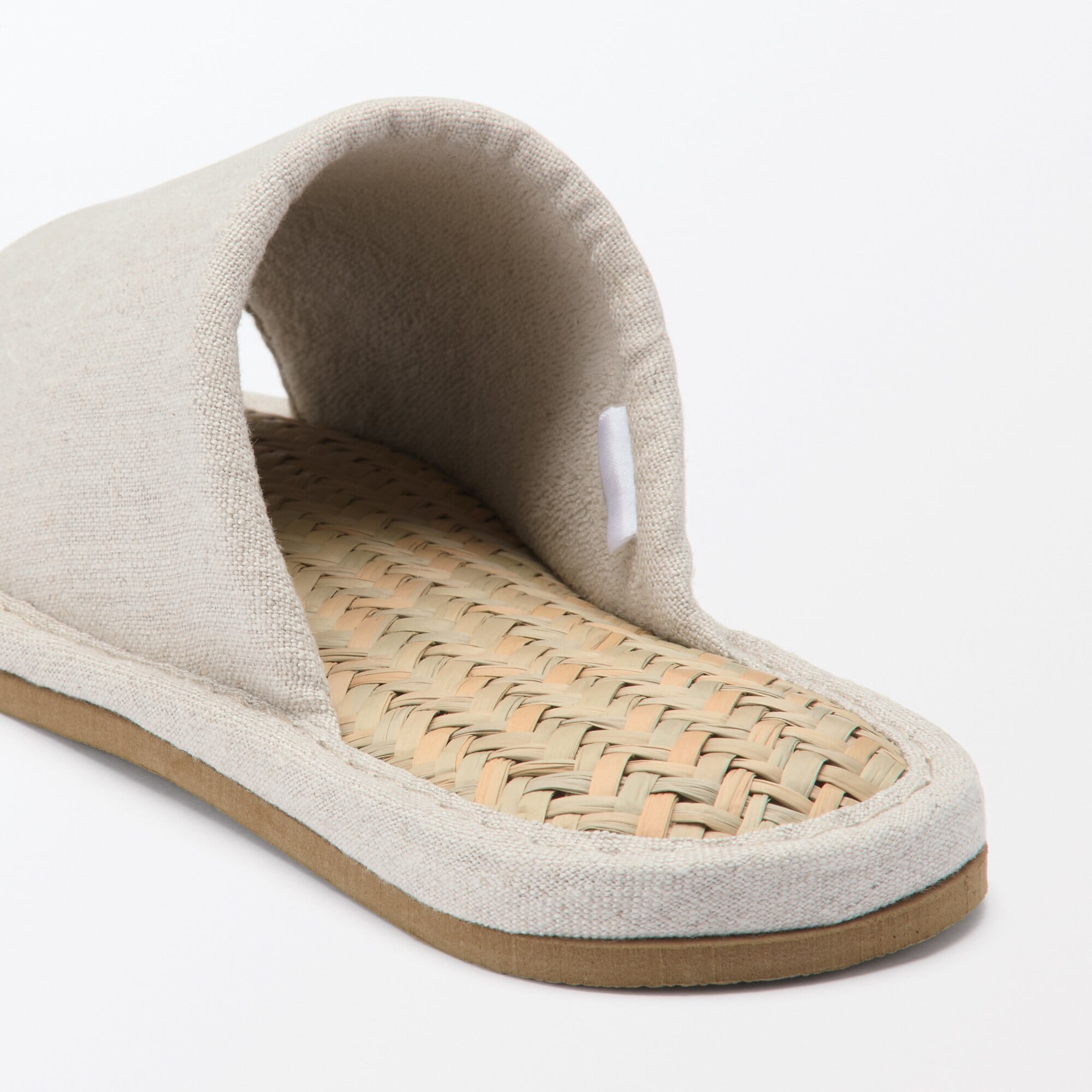 マライ草スリッパ・前あき