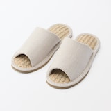 マライ草スリッパ・前あき