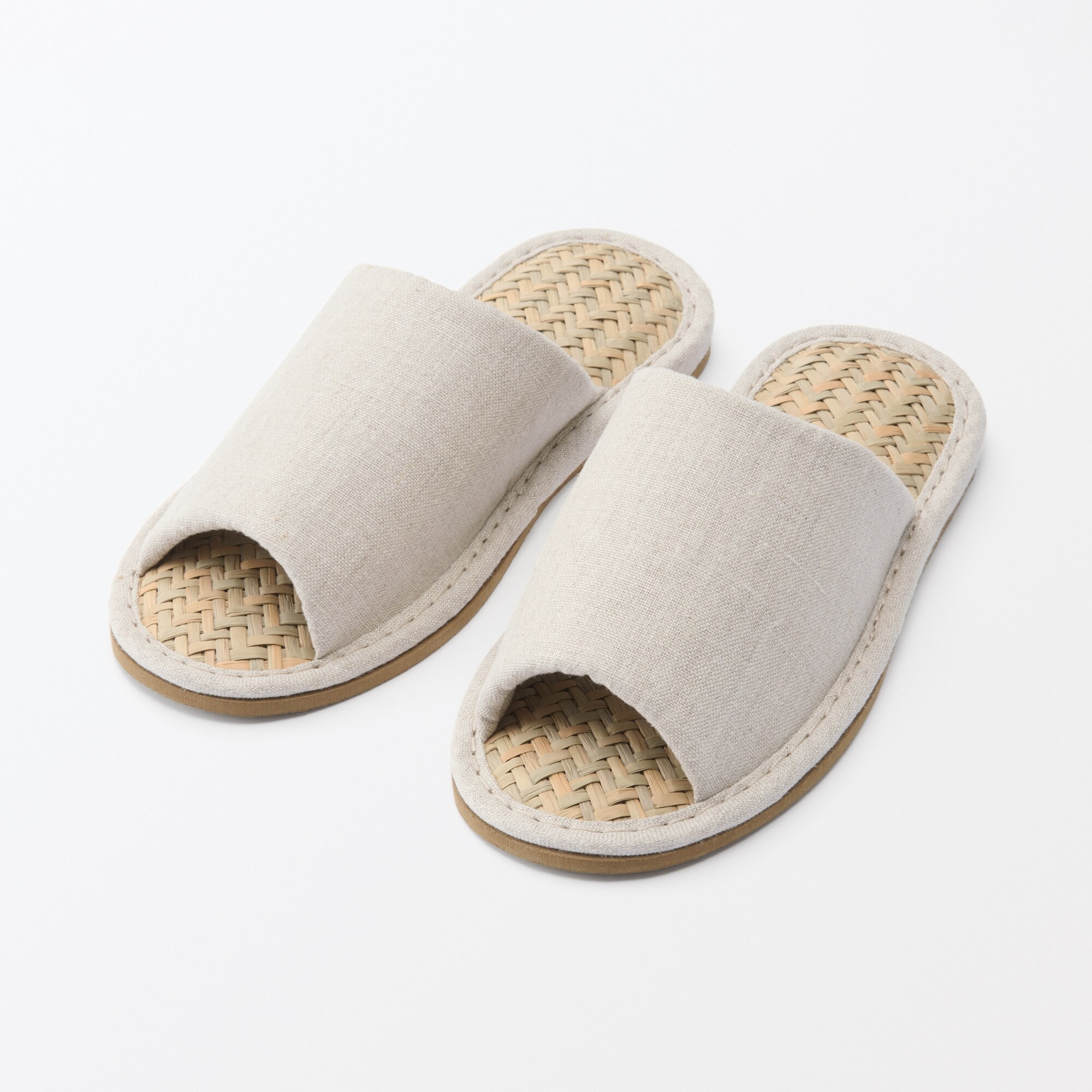 マライ草スリッパ・前あき