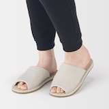 マライ草スリッパ・前あき