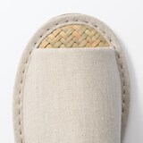 マライ草スリッパ・前あき