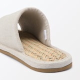 マライ草スリッパ・前あき