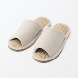 マライ草スリッパ・前あき