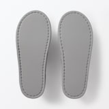 洗える綿パイルスリッパ・前あき