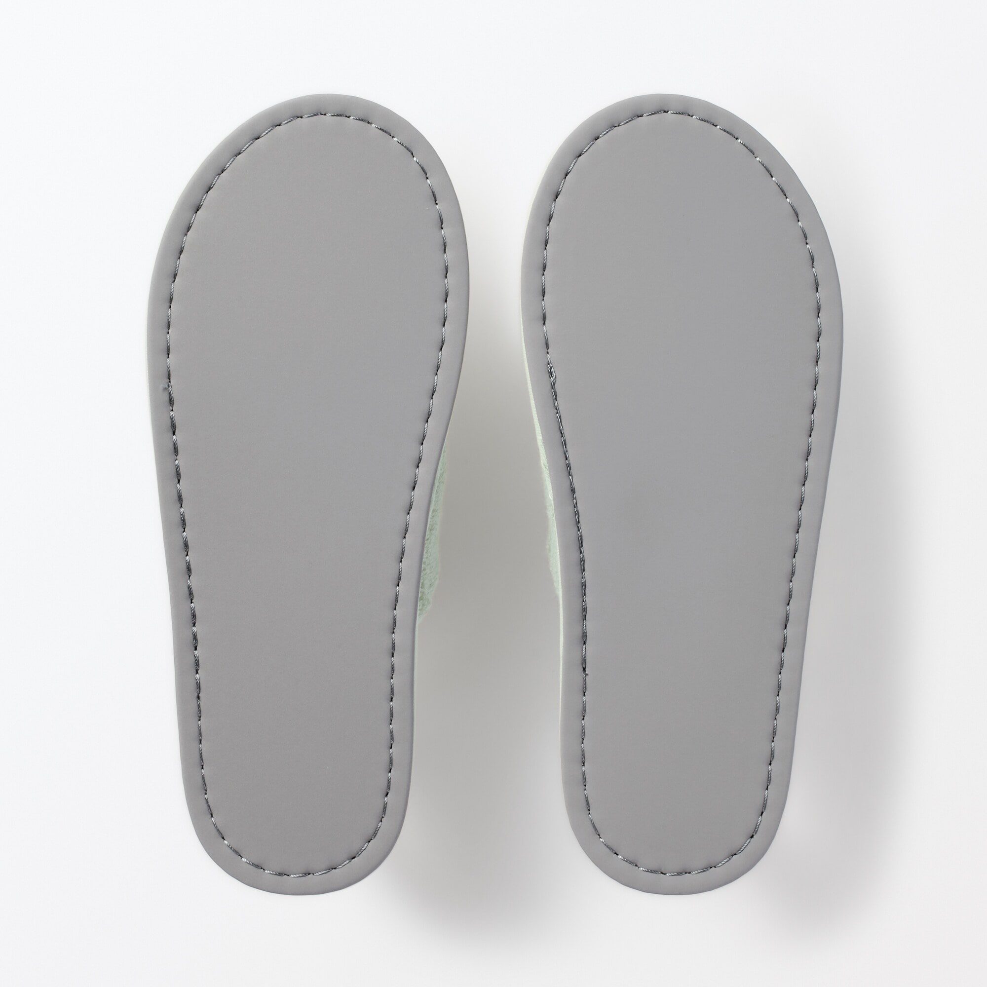 洗える綿パイルスリッパ・前あき