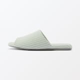 綿サッカー織　履き心地やわらか足なりスリッパ