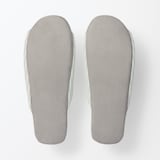 綿サッカー織　履き心地やわらか足なりスリッパ