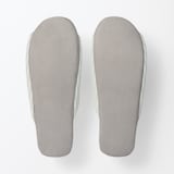 綿サッカー織　履き心地やわらか足なりスリッパ