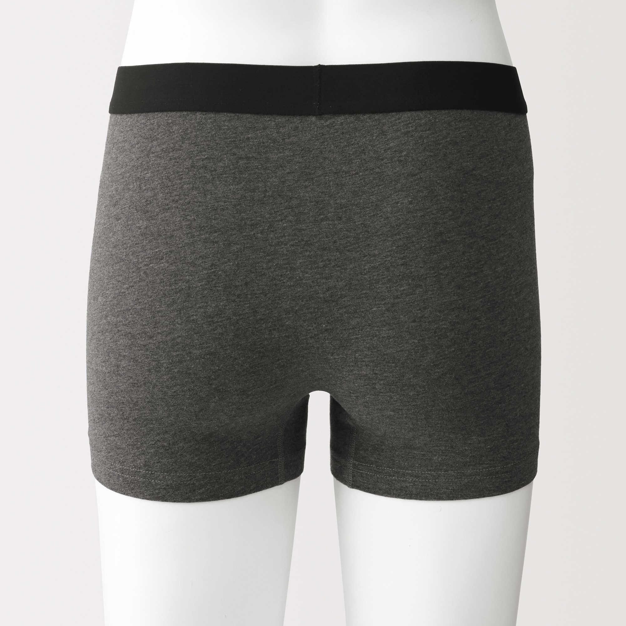 紳士　綿天竺　前閉じボクサーパンツ