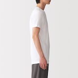 紳士　脇に縫い目のない　２枚組　クルーネック半袖Ｔシャツ