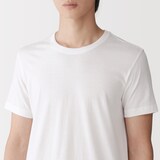 紳士　脇に縫い目のない　２枚組　クルーネック半袖Ｔシャツ