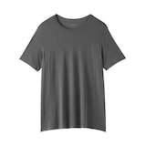 紳士　脇に縫い目のない　なめらか　クルーネック半袖Ｔシャツ