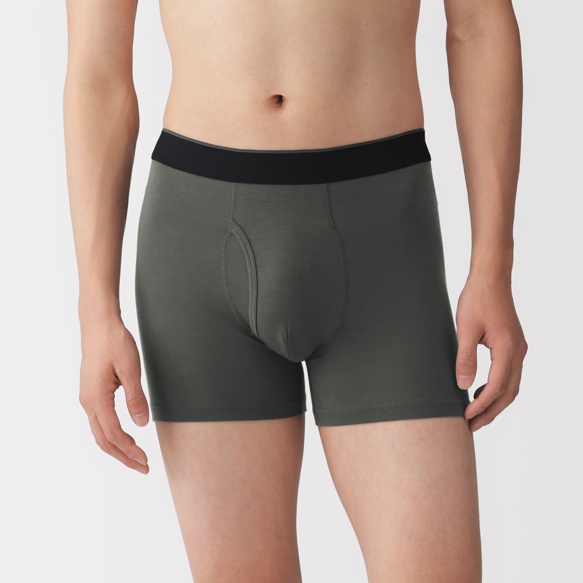 紳士　なめらか　前開きボクサーパンツ