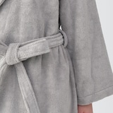 ふっくらパイルバスローブ