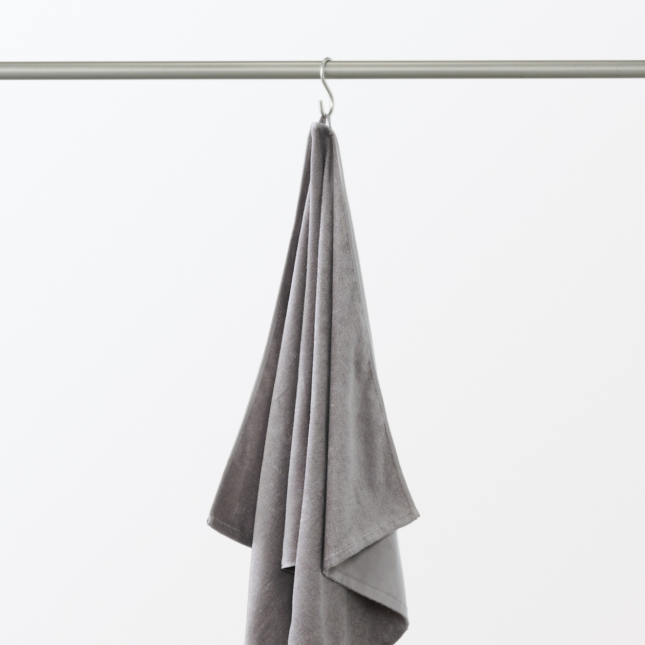 片面パイル２枚組バスタオル