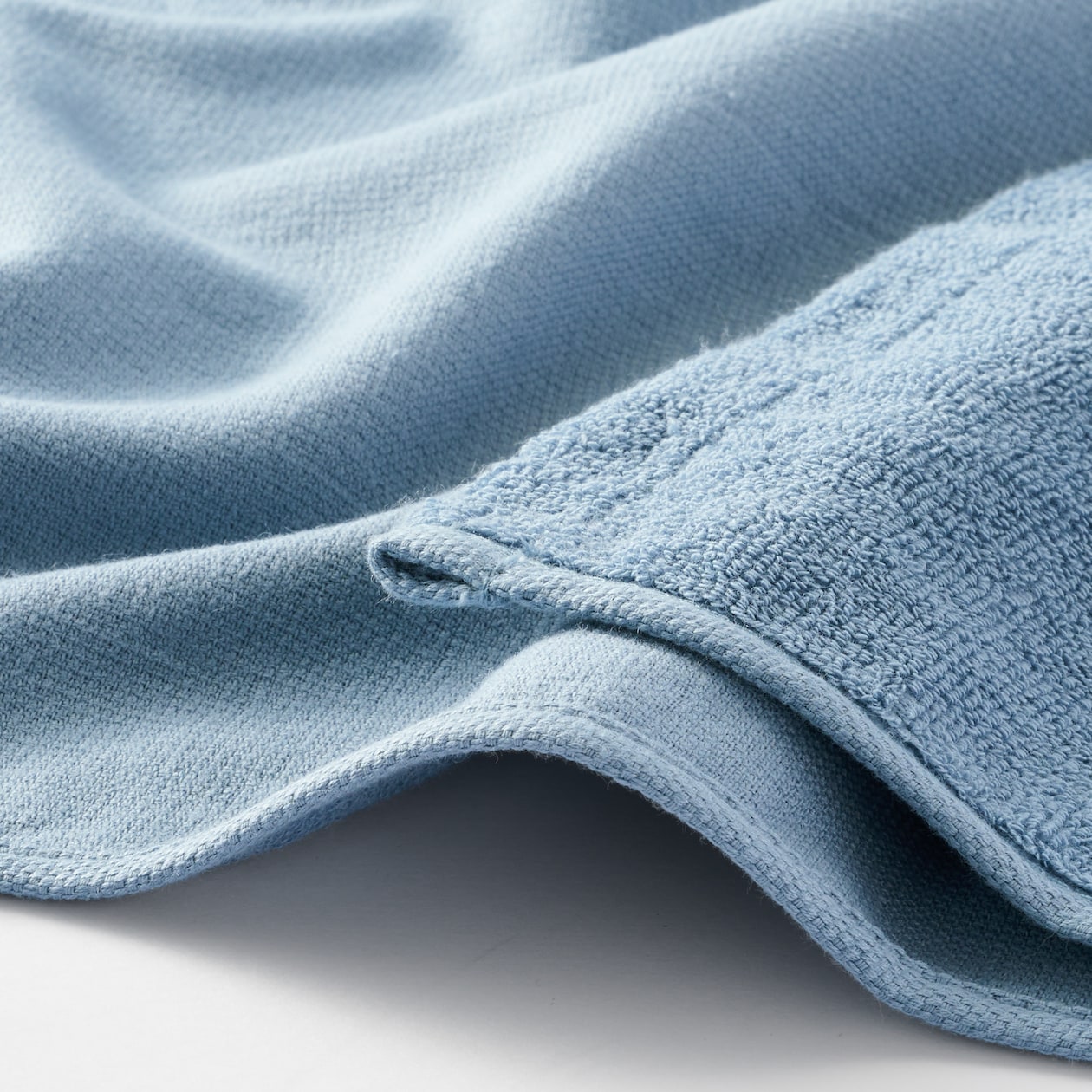 片面パイル２枚組バスタオル