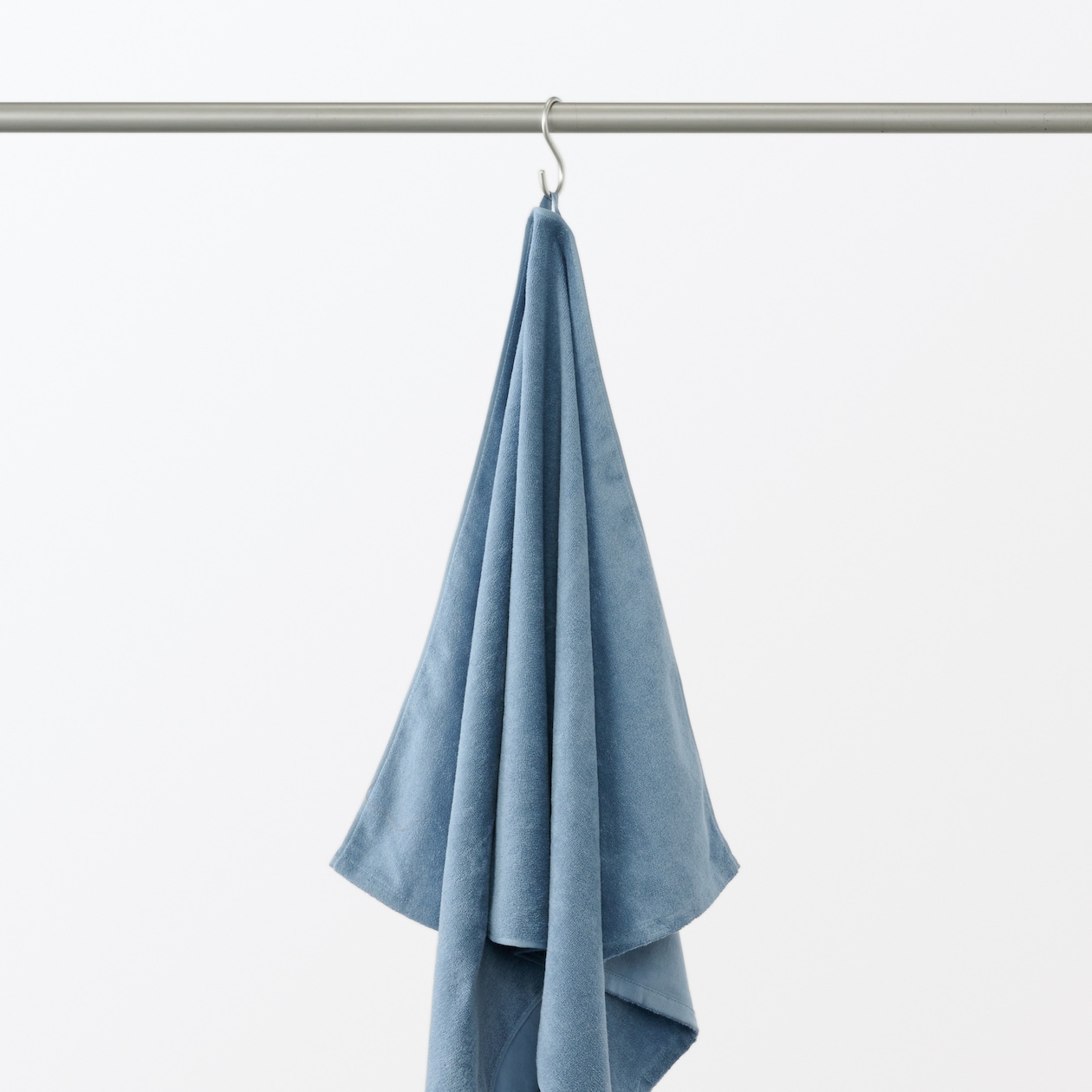 片面パイル２枚組バスタオル