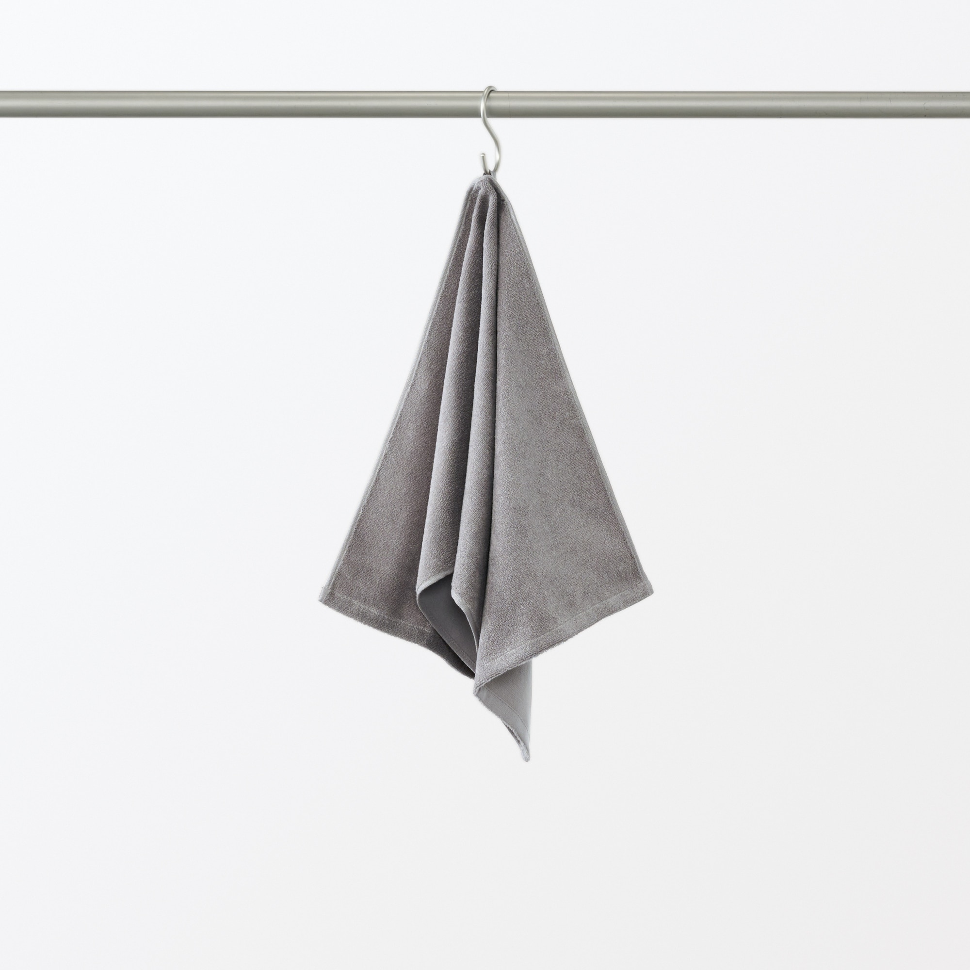 片面パイル４枚組フェイスタオル