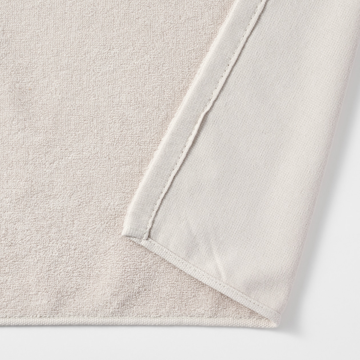 片面パイル４枚組フェイスタオル