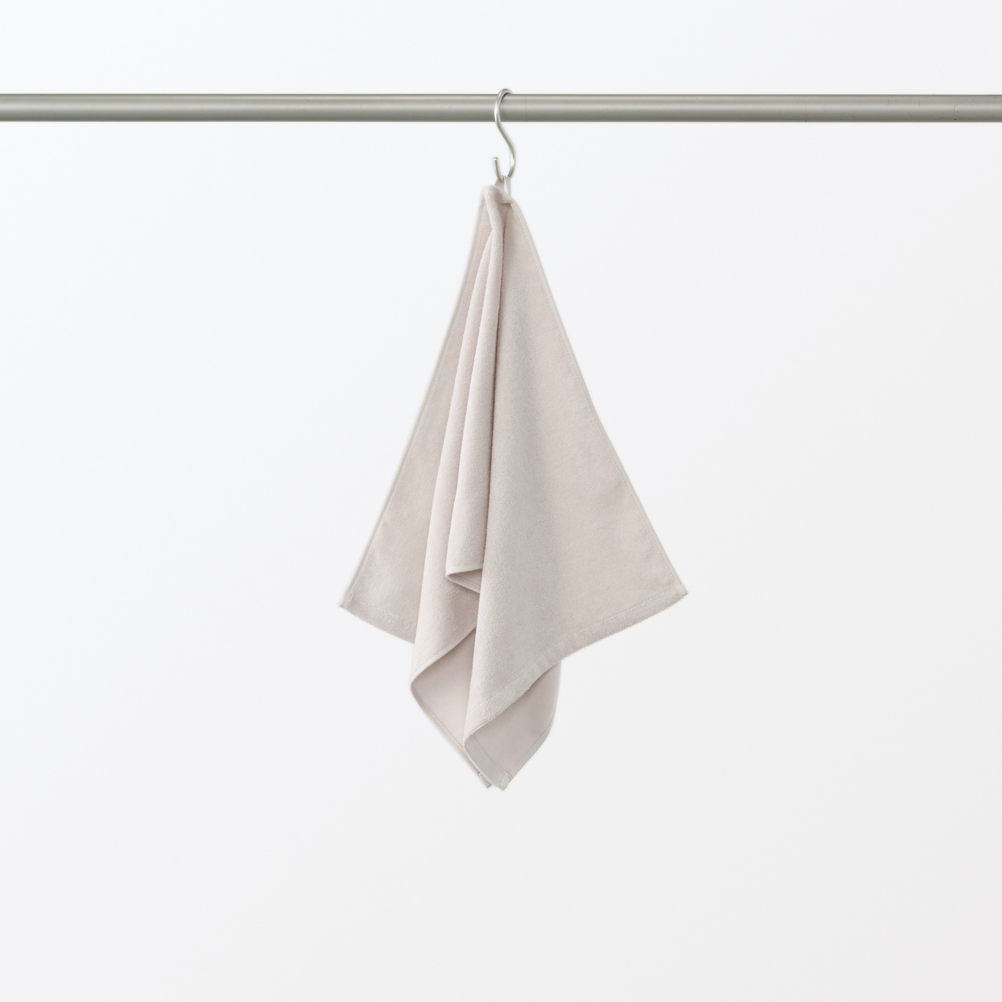 片面パイル４枚組フェイスタオル