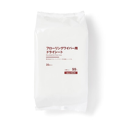 フローリングワイパー用ドライシート　２０枚入