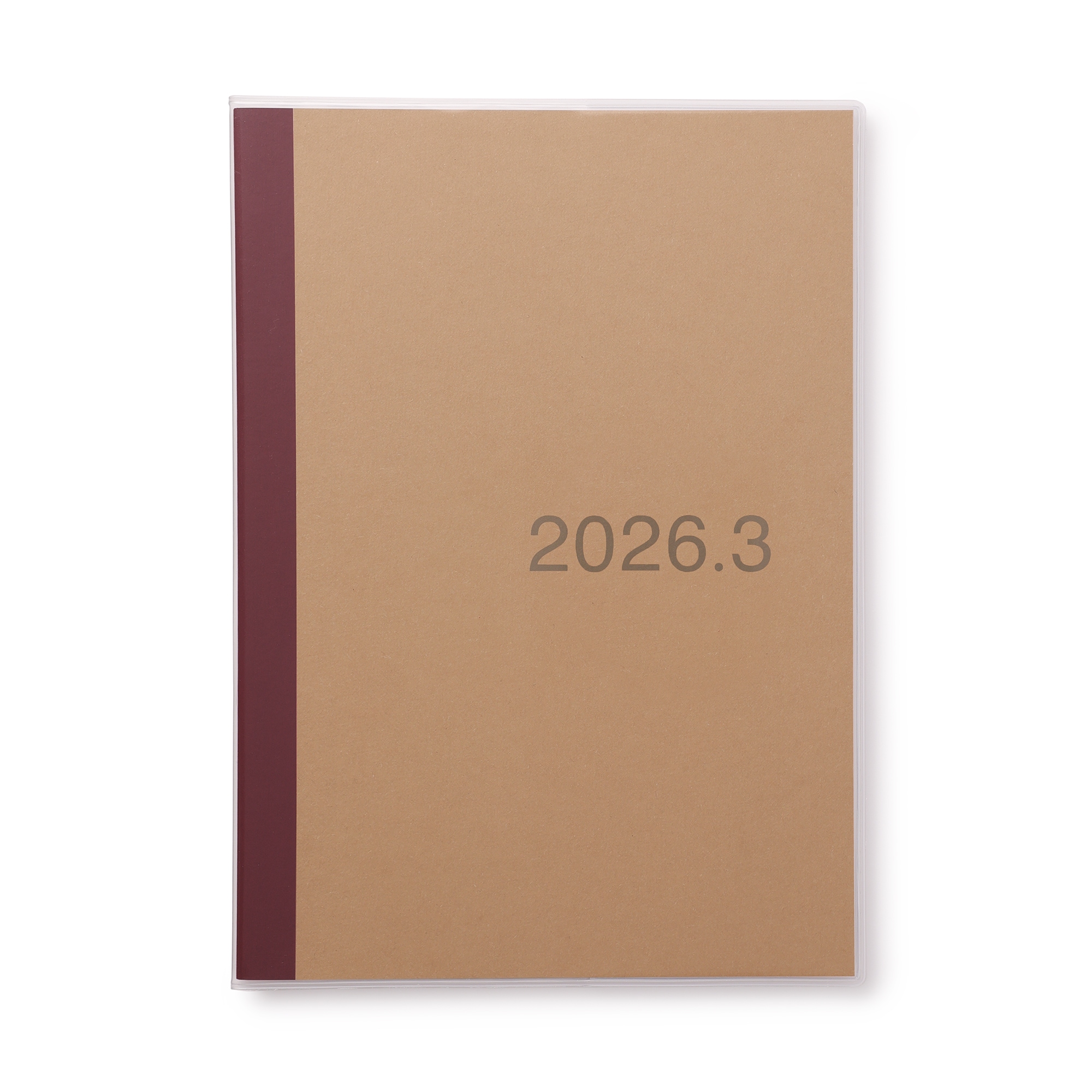 日曜始まりマンスリースケジュール帳・2026年3月始まり | 無印良品