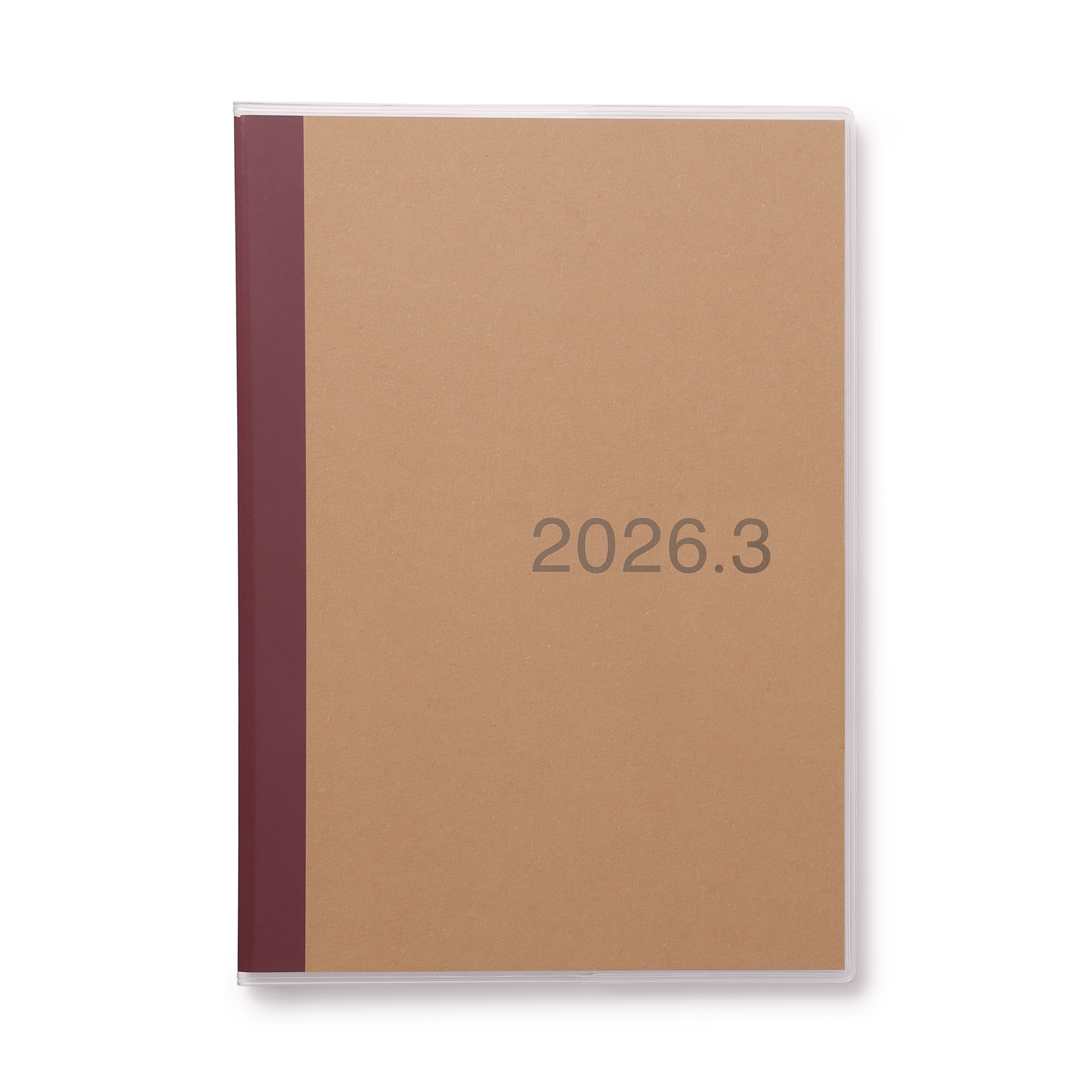 日曜始まりマンスリースケジュール帳・2026年3月始まり | 無印良品