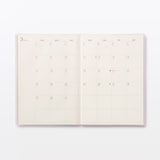 日曜始まりマンスリースケジュール帳・２０２６年３月始まり