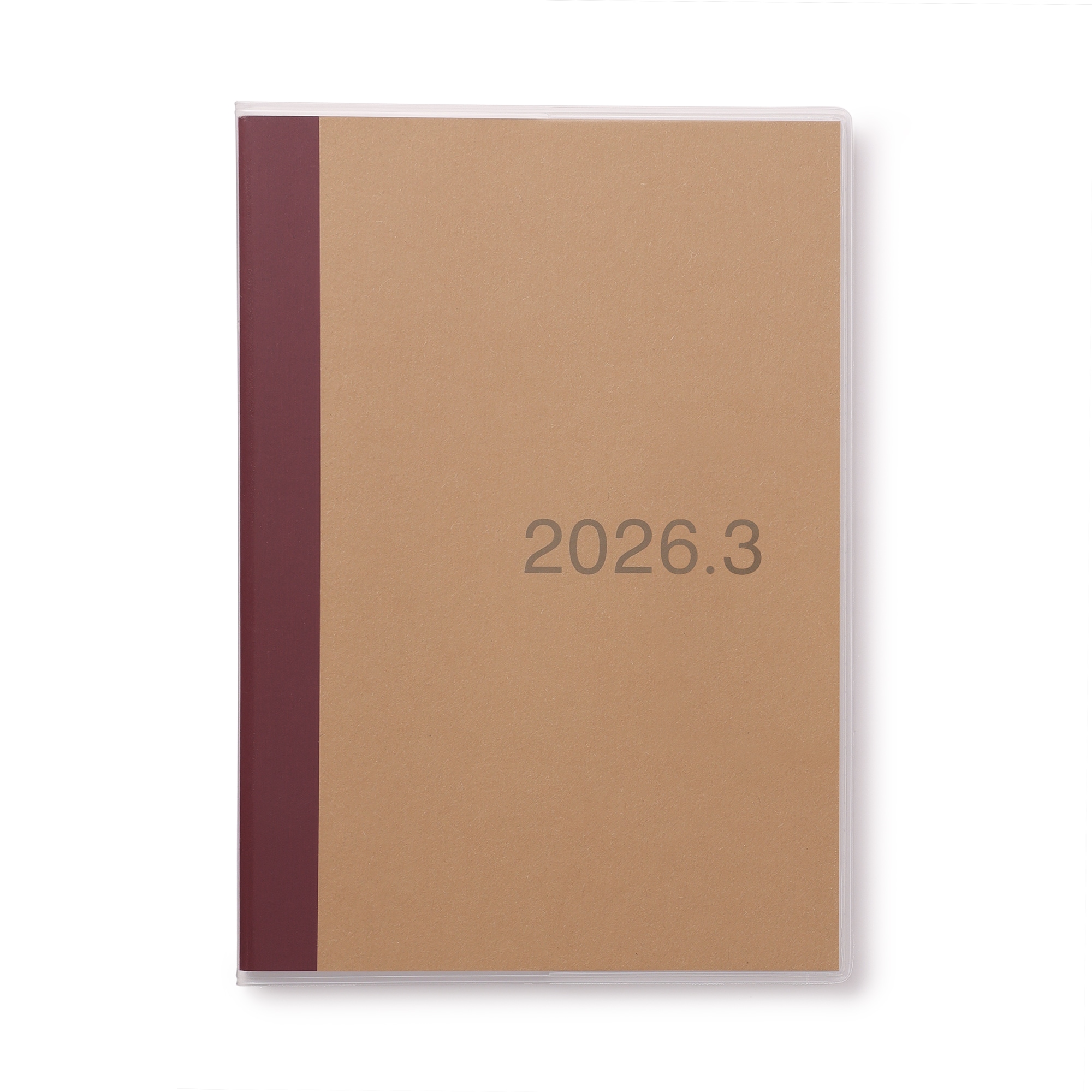 日曜始まりマンスリースケジュール帳・２０２６年３月始まり