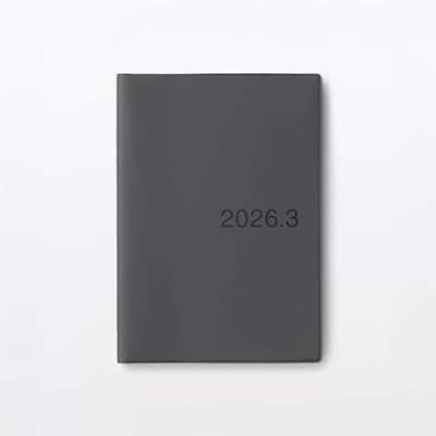 【Ａ５】月曜始まりマンスリー／ウィークリースケジュール帳・２０２６年３月始まり