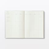 月曜始まりバーチカルスケジュール帳・２０２６年３月始まり