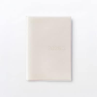 【１月下旬発売予定】【Ａ５】月曜始まりバーチカルスケジュール帳・２０２６年３月始まり　マンスリー／ウィークリー