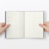 月曜始まりバーチカルスケジュール帳・２０２６年３月始まり