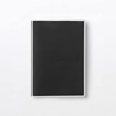 【Ａ５】月曜始まりバーチカルスケジュール帳・２０２６年３月始まり　マンスリー／ウィークリー