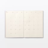 月曜始まりマンスリースケジュール帳・２０２６年３月始まり